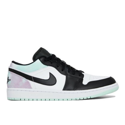 Tênis Nike Air Jordan 1 Low Se "tie Dye" Branco/preto