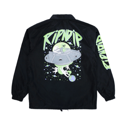Jaqueta Ripndip Abduction Coaches Preto