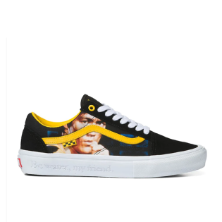 Tênis Vans Skate Old Skool Pro Preto/amarelo