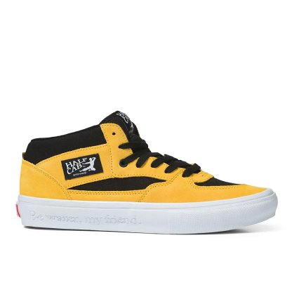 Tênis Vans Skate Half Cab Bruce Lee Amarelo