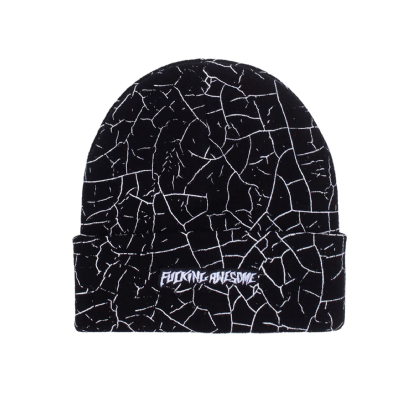 Gorro F.awesome Crackle Cuff Preto
