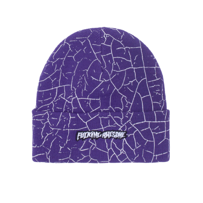 Gorro F.awesome Crackle Cuff Roxo