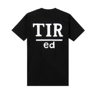 Camiseta Tired Terrible Preto