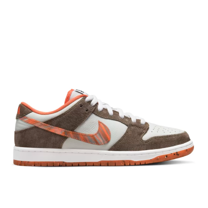 Tenis Nike Dunk Low Pro Qs "crushed D.c." Cinza/laranja