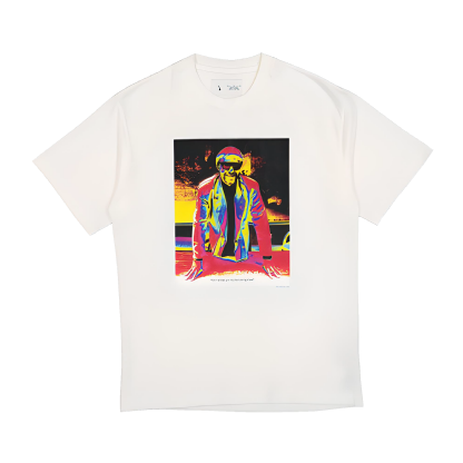 Camiseta Nike Manga Curta " Fearless Phill " Branco