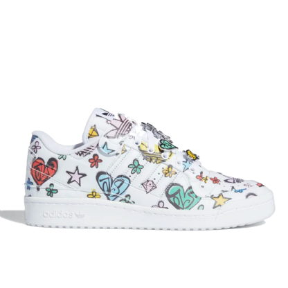 Tênis Adidas Forum 84 Low Mono " Jeremy Scott " Branco