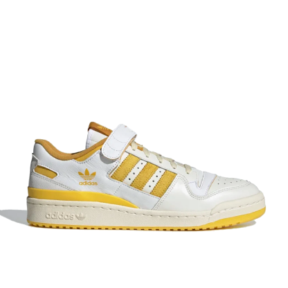 Tênis Adidas Forum 84 Low Branco/amarelo