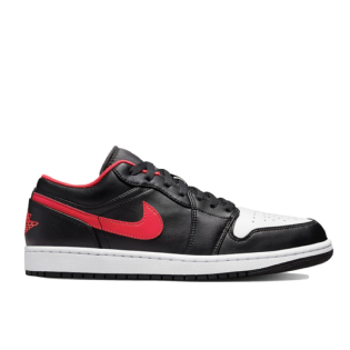 Tênis Nike Air Jordan 1 Low " White Toe " Preto