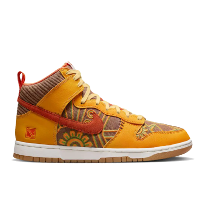 Tênis Nike Dunk High Prm "somos Familia" Amarelo