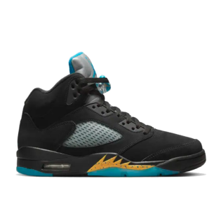 Tênis Nike Air Jordan 5 Retro " Aqua " Preto