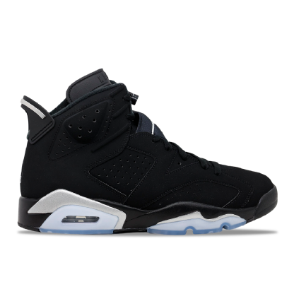 Tênis Air Jordan 6 Retro " Metallic Silver" Preto