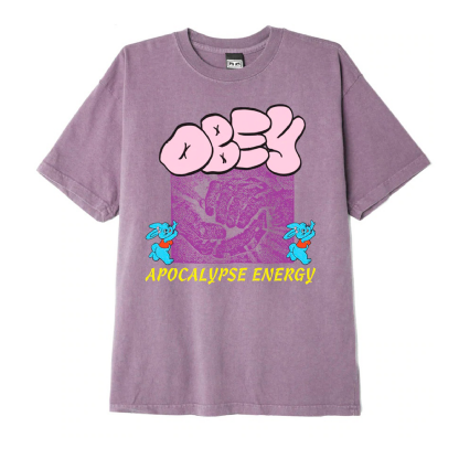 Camiseta Obey Apocalypse Energy Roxo