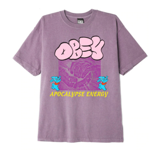 Camiseta Obey Apocalypse Energy Roxo