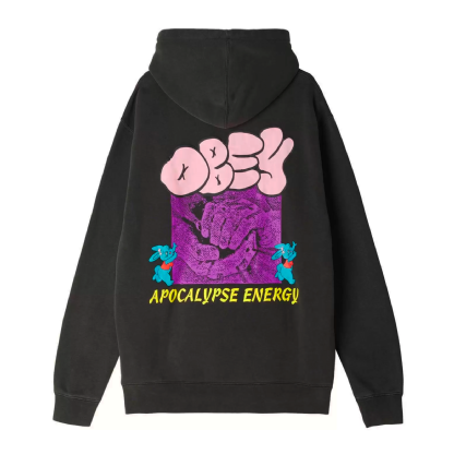 Moletom Obey Apocalypse Energy Preto