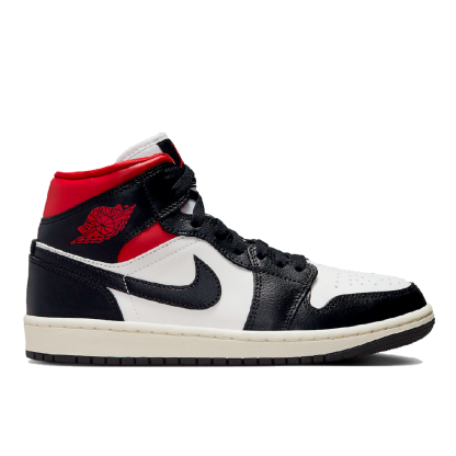 Tênis Nike Feminino Air Jordan 1 Mid Split Branco/preto