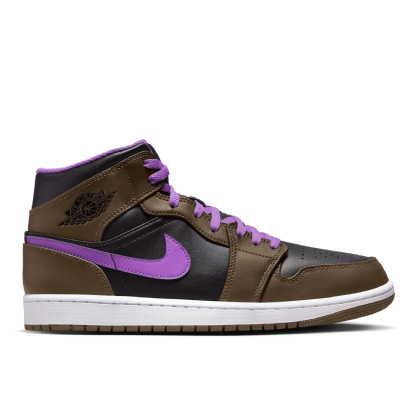 Tênis Nike Air Jordan 1 Mid " Palomino " Marrom