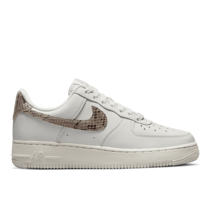 Tênis Nike Feminino Air Force 1 07 " Sail Snakeskin " Branco