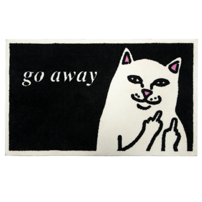 Tapete Ripndip Go Away 92 X 56cm Preto