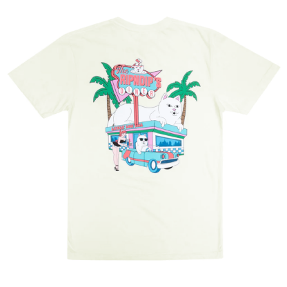 Camiseta Ripndip Nerms Diner Amarelo