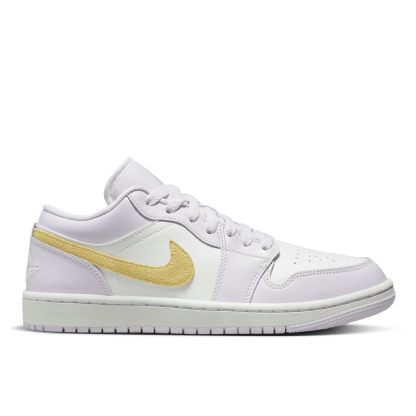 Tênis Nike Feminino Air Jordan 1 Low " Barely Grape " Branco/roxo