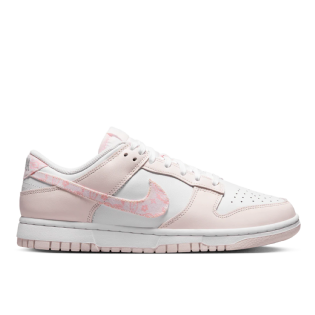 Tênis Nike Feminino Dunk Low Lx " Pink Paisley " Branco/rosa