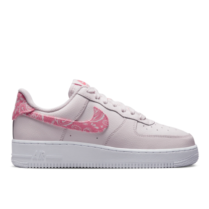 Tênis Nike Feminino Air Force 1 07 " Pink Paisley " Rosa