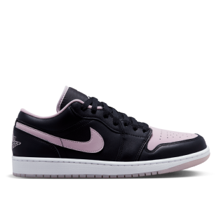 Tênis Nike Air Jordan 1 Low " Black Iced Lilac " Preto/rosa