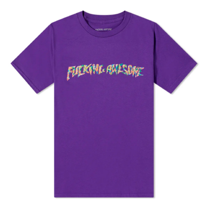 Camiseta F.awesome Gum Stamp Roxo