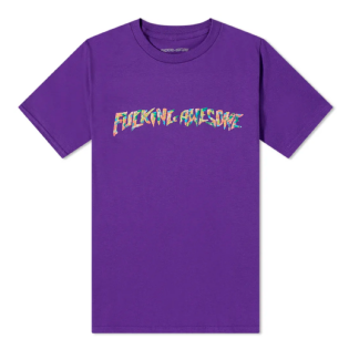 Camiseta F.awesome Gum Stamp Roxo