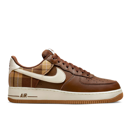 Tênis Nike Air Force 1 07 Lx " Plaid " Marrom