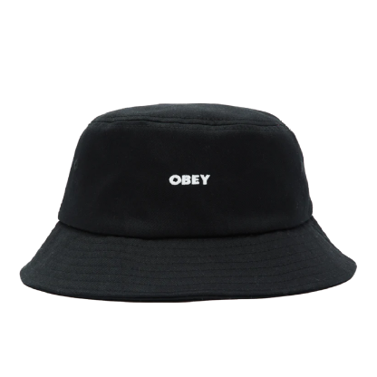 Bucket Obey Bold Twill Preto