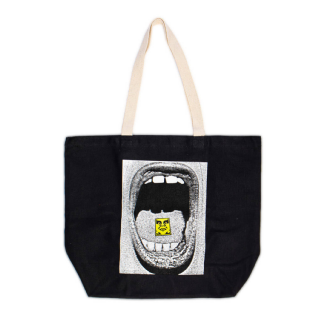Totebag Obey Scream Preto