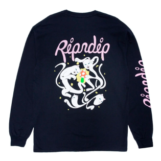 Camiseta Ripndip The Macig Touch L/s Preto