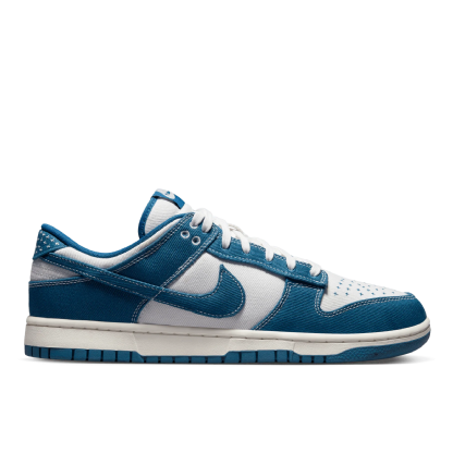 Tênis Nike Dunk Low Retro " Blue Sashiko " Azul