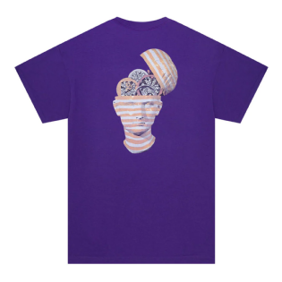 Camiseta F.awesome Brain Function Roxo