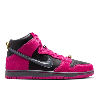Tênis Nike Sb X Run The Jewels Dunk High Preto/rosa