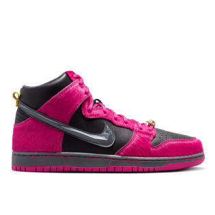 Tênis Nike Sb X Run The Jewels Dunk High Preto/rosa