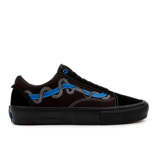 Tênis Vans X Breana Geering Skate Old Skool Preto/azul