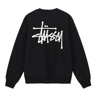 Moletom Careca Stussy Basic Preto