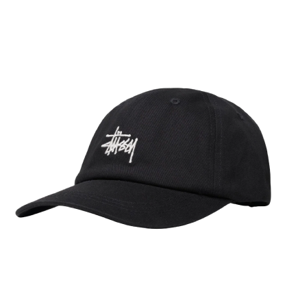 Boné Stussy Stock Low Pro Preto