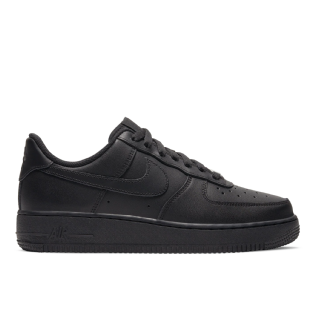 Tênis Nike Feminino Air Force 1 07 " Triple Black  " Preto