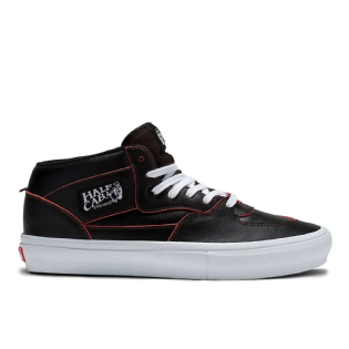 Tenis Vans Skate Half Cab Wearaway Preto/laranja
