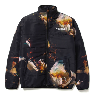 Jaqueta Puffer Primitive Revival Preto