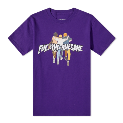Camiseta F.awesome The Kids All Right Roxo