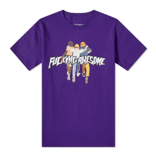 Camiseta F.awesome The Kids All Right Roxo