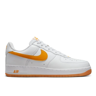 Tênis Nike Air Force 1 Low Qs “orange Citrus” Branco/amarelo