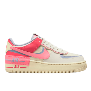 Tênis Nike Feminino Air Force 1 Shadow Bege/rosa
