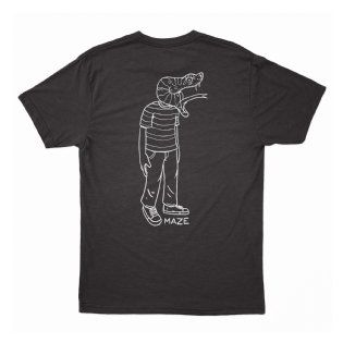 Camiseta Maze Cobra Preto
