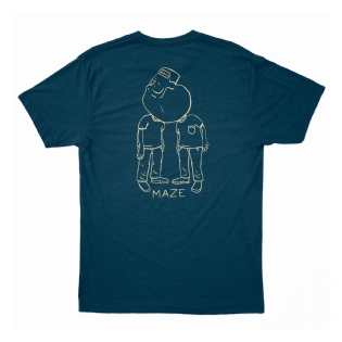 Camiseta Maze Cabeção Azul