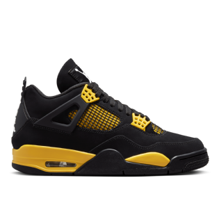 Tênis Nike Air Jordan 4 Retro Preto/amarelo